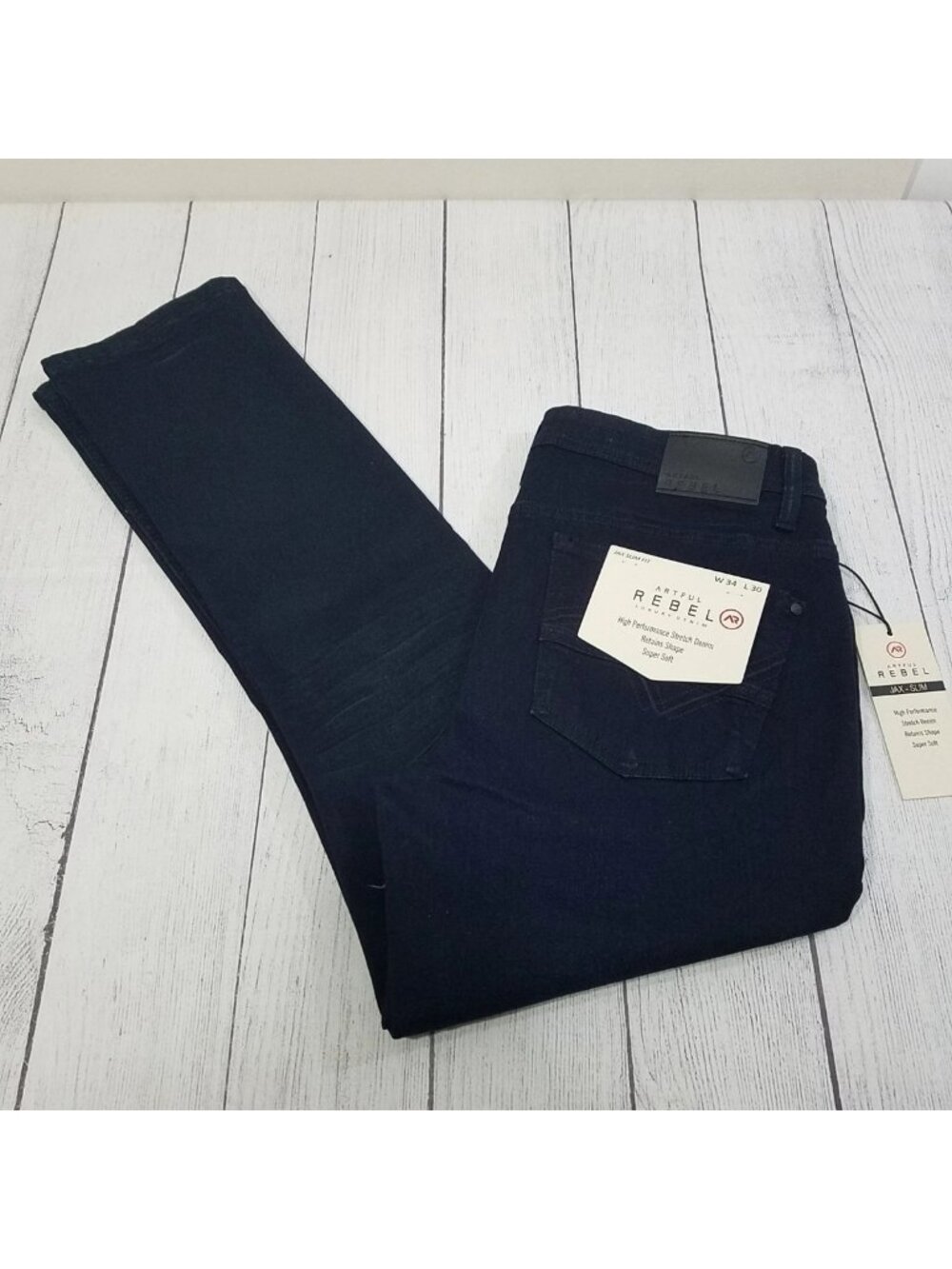 Artful Rebel Jax Slim Fit Jeans Mens Size 34x30
